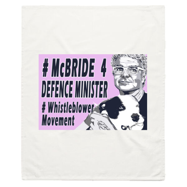 #McBride4DefenceMinister Tea Towel Thumbnail