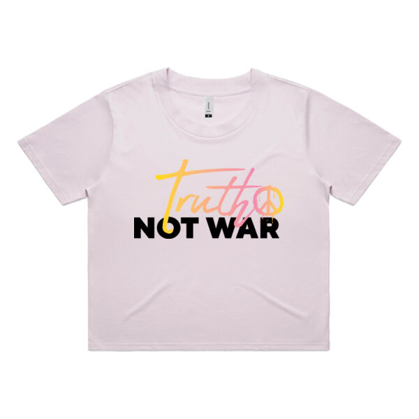 Truth Not War Peace Femme Boxy Tee Thumbnail