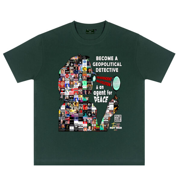 Geopolitical Detective Hemp Tee Thumbnail
