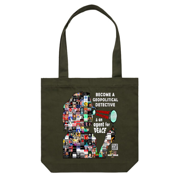 Geopolitical Detective Tote Bag Thumbnail