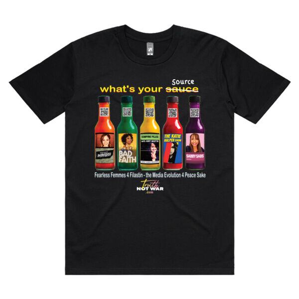 PALESTINE FUNDRAISER Tee Fearless Femmes 4 Filastin U.S Thumbnail