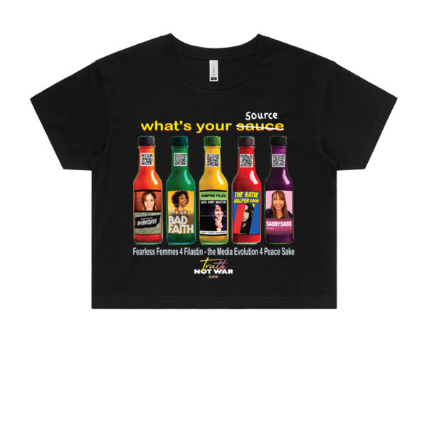 PALESTINE FUNDRAISER Tee Fearless Femmes 4 Filastin U.S. Thumbnail